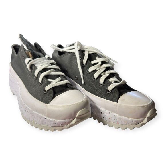 Converse Run Star Hike Sneakers Women Sz 10 Men Sz 8.5 Crater‎ Storm Wind High - Picture 1 of 7
